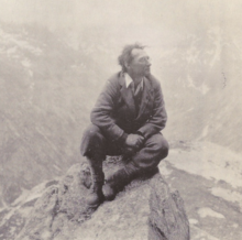 I. A. Richards in the Alps c. 1930