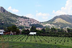 Skyline of Pietravairano