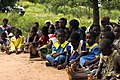 Image 22Children attending a farmer meeting in Nalifu village, Mulanje (from Malawi)