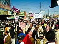 Image 10Protest in Sana'a, 3 February 2011 (from History of Yemen)