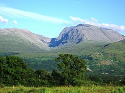 Ben Nevis am Startpunkt Fort William