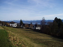 Uitzicht over Zürich