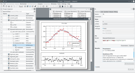 Скриншот программы LabPlot