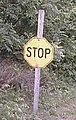 File:Yellow stop sign.jpg