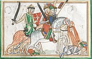 Four horsemen, 13. century