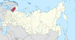 Lec'hiadur Republik Karelia e Rusia.