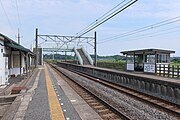 ホームと跨線橋（2021年5月）