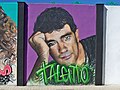 Antonio Banderas graffiti, 2020-10-23.