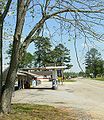 Alabama State Route 48 as seen from Downtown Woodland, Alabama.