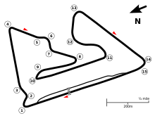 Tracé de la course