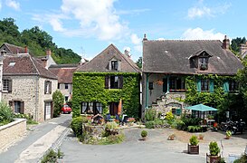 La place du château en 2010.