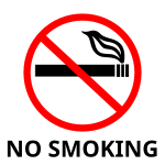 No smoking sign