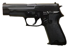 Swiss Army SIG P220 Pistol.