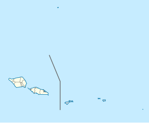 Round Point is located in Samoa