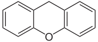 Strukturformel von Xanthen