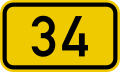 File:Bundesstraße 34 number.svg