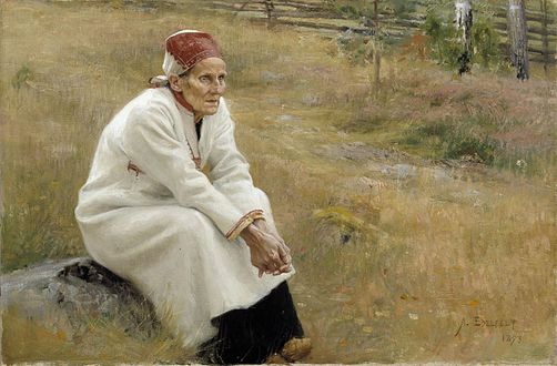 Albert Edelfelt, Larin Paraske 1893.