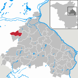 Heckelberg-Brunow – Mappa