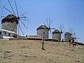 Mykonos windmills