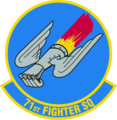 71st Fighter Squadron, USAF.