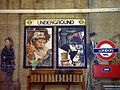 Rafael Cauduro's mural depicting the London Underground