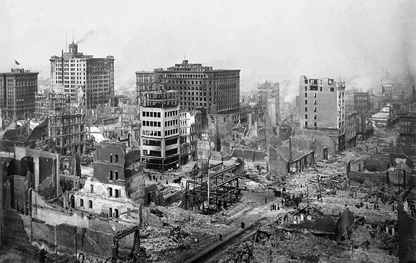 Aftermath of the 1906 San Francisco earthquake