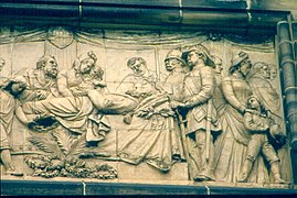 James A. Garfield Memorial detail – Garfield, the Martyred President