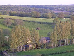 Photographie de la vallée de l'Erve.