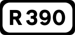 R390 road shield}}