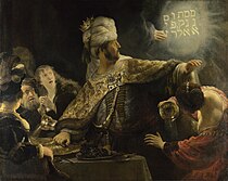 Bél-sar-uszur Rembrandt festményén