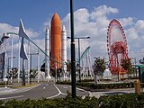 スペースワールド駅より見る（2003年10月撮影）