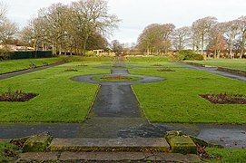 Sunken garden in Norris Green Park