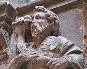 Bust at the Hôtel de Brucelles.