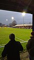 Clubhouse and dugouts