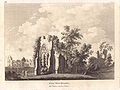 Sparrow's engraving of the church and east range (1784)