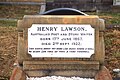 Grave of Henry Lawson, Waverley Cemetery