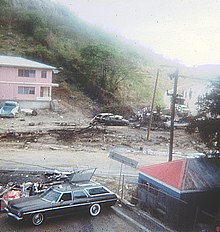 Photo of wreckage site days after the event.