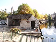 Le lavoir de La Ferté-Alais.