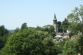 The church in Le Bez