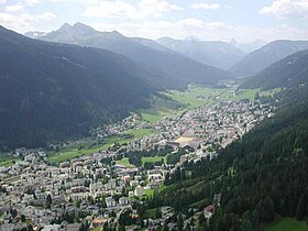 Davos, Blick nach Süden