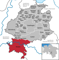 Rinteln – Mappa