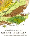 Image 3Geology of south-eastern England. The Ashdown Sands and Wadhurst Clay is in lime green (9a); the Low Weald, darker green (9). Chalk Downs, pale green (6) (from Geology of East Sussex)