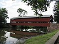 Sauck's Covered Bridge bei Gettysburg, seit 1980 im NRHP gelistet[12]