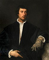 Man with a glove, c. 1520, Louvre Museum, Paris