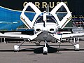 Cirrus SR22 G2 showing how the doors open