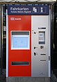 Fahrkartenautomat der Deutschen Bahn AG