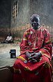 A Dioula vua da Moschee vo Darsalamy bei Bobo-Dioulasso.