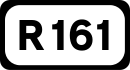 R161 road shield}}