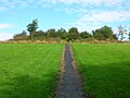 Lawthorn mount; a Justice Hill and originally a barrow or cairn