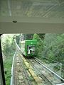 Montserrat, Catalonia, Spain. Funicular to the summit